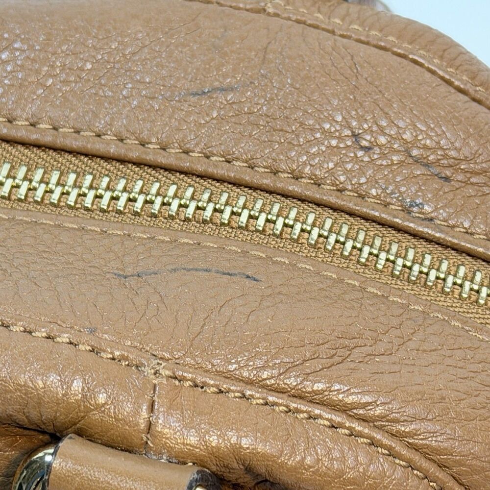 Michael Kors Bedford Legacy Satchel Brown Leather - Picture 14 of 16
